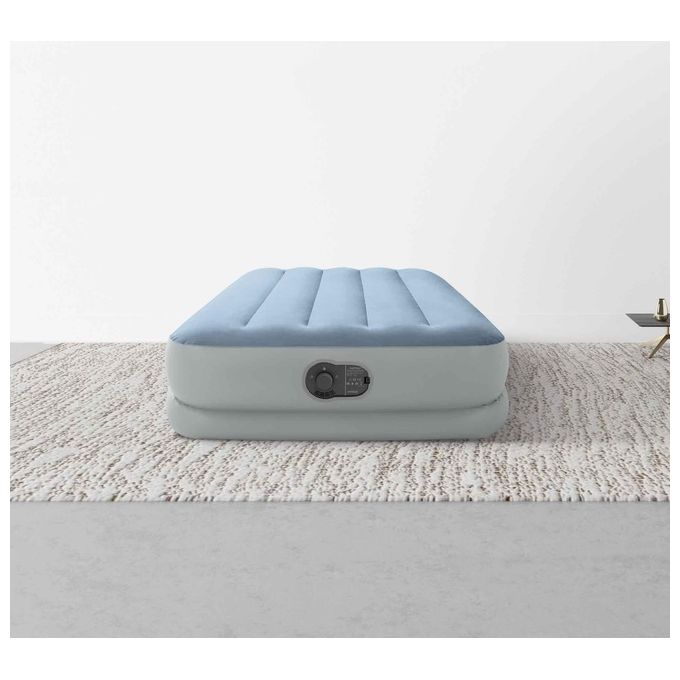 Intex Materasso Dura-Beam Mid-Rise Comfort Singolo  99x191x36 Cm Autogonfiante USB