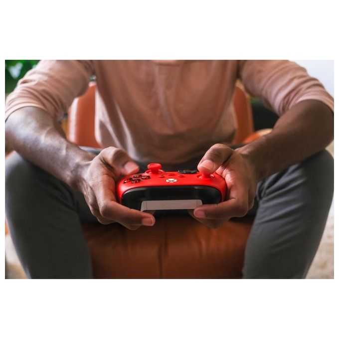 Xbox 1914 Pulse Red Controller Wireless Gamepad per Xbox Series X S Xbox One Windows 10 11 Android iOS colore Rosso