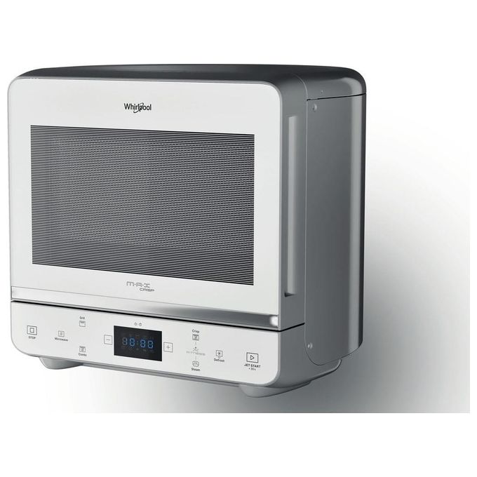 Whirlpool MAX 49 WSL Forno a Microonde con Grill 13 L 700 W Dual Crisp Cottura a Vapore Jet Defrost Touch colore Argento