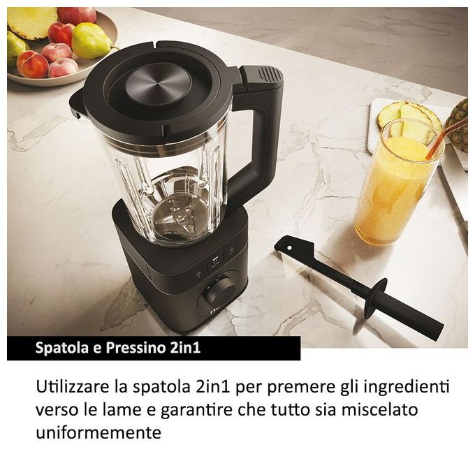 Haier HBL5B2011 I-Master Serie 5 Frullatore 1200 W 2 L 6 lame acciaio inox 3 programmi autopulizia Personal Jug colore Nero