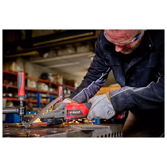 Einhell 4431175 Professional TP-AG 18-125 F Li BL-Solo Smerigliatrice angolare a batteria 18 V 700 W brushless testa piatta disco 125 mm colore Nero