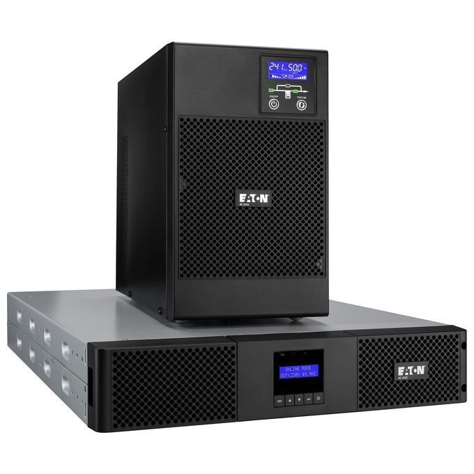 Eaton S55262315 9E 2000i UPS Doppia Conversione Online 2 kVA 1800 W 6 Prese C13 C14 colore Nero