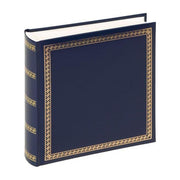 Walther MX103L Album Fotografico Elegante 26x25cm 100 Pagine a Libro Blu