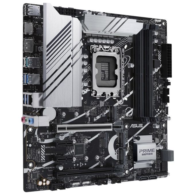 ASUS 90MB1E70-M1EAY0 PRIME Scheda madre Z790 LGA 1700 micro ATX DDR5 HDMI USB 3.2 Gen 2 Type-C Thunderbolt 4 M.2 colore Nero