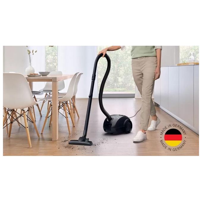 Bosch BGLS2BA1 Serie 2 Aspirapolvere a traino con sacco 3,5 L 600 W 80 dB colore Nero
