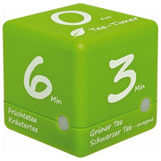 Tfa-Dostmann Timer Digitale per The Plastica Verde 6x6x6cm