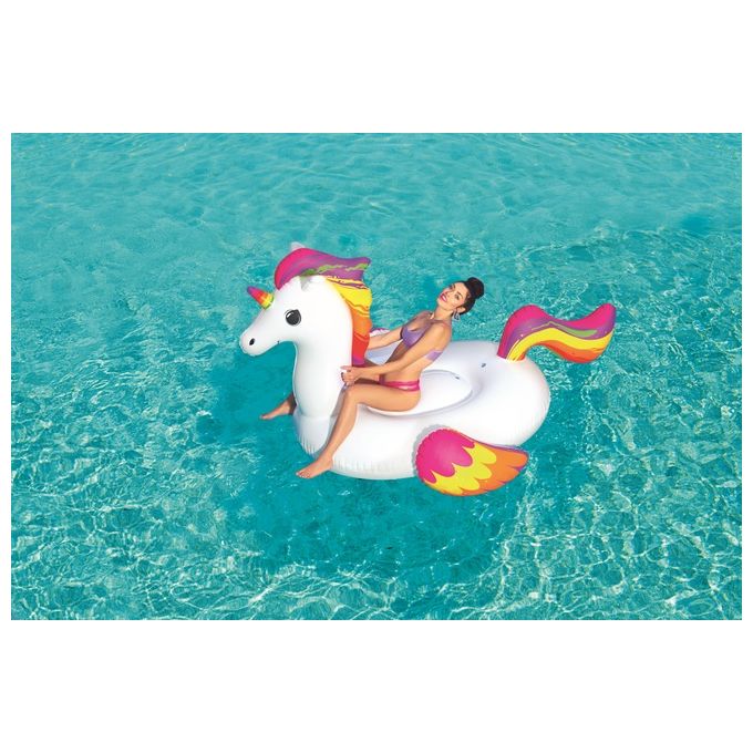 Bestway Float'N Fashion Unicorno Gonfiabile Gigante Multicolore 224x164cm