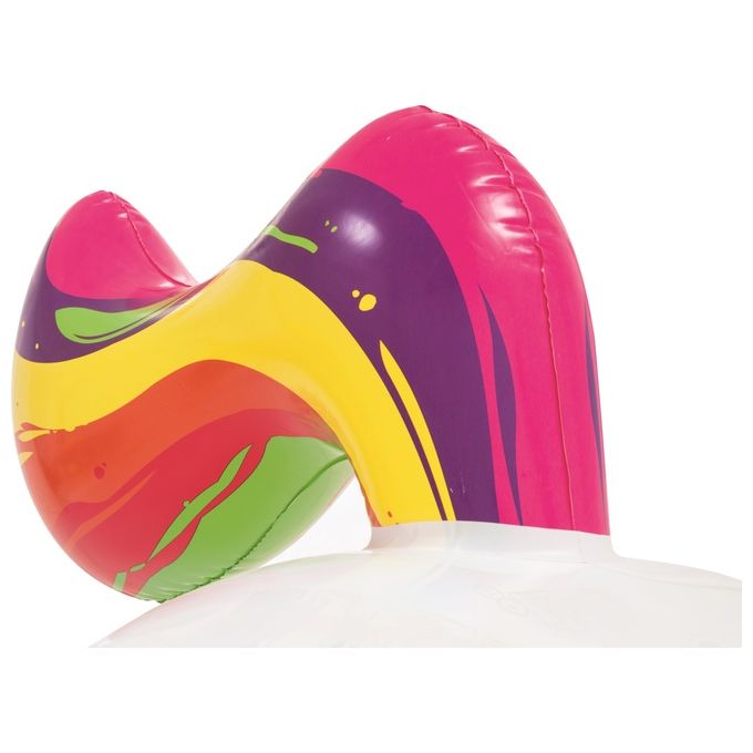Bestway Float'N Fashion Unicorno Gonfiabile Gigante Multicolore 224x164cm