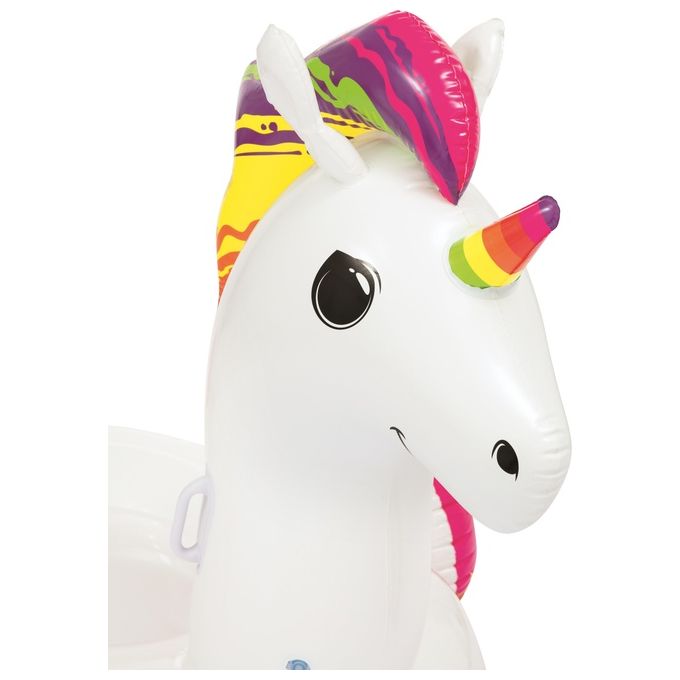 Bestway Float'N Fashion Unicorno Gonfiabile Gigante Multicolore 224x164cm