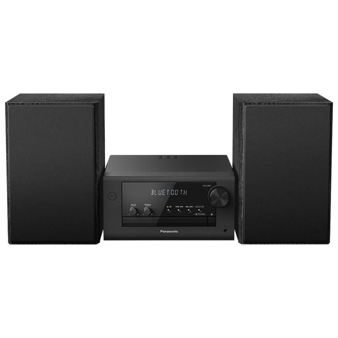 Panasonic SC-PM702EG-K Microsistema Audio Hi-Fi CD Radio DAB+ FM Bluetooth 80W USB colore Nero