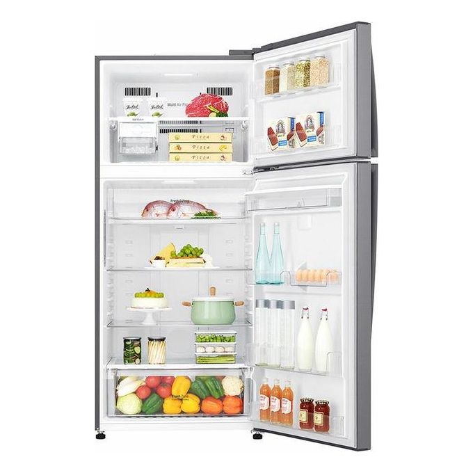 LG GTF916PZPED Frigorifero Doppia Porta 592 L 184 cm Classe E 38 dB Total No Frost Wi-Fi Dispenser Acqua colore Platino