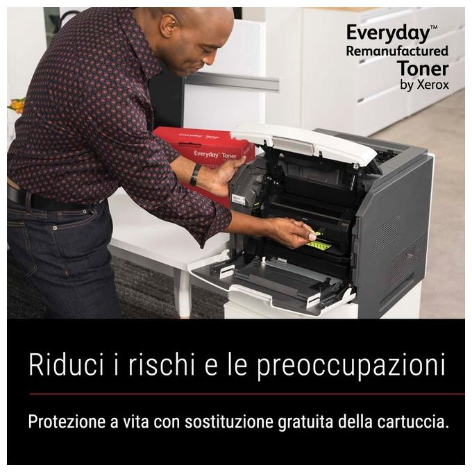 Xerox 006R03811 Everyday Toner compatibile per HP CF213A CB543A CE323A CRG-116M CRG-131M 1800 pagine colore Magenta
