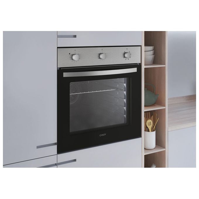 Candy OCI X602 Idea Forno da incasso Elettrico Ventilato 65 L Classe A+ 8 funzioni (60x60x57 cm) colore Inox