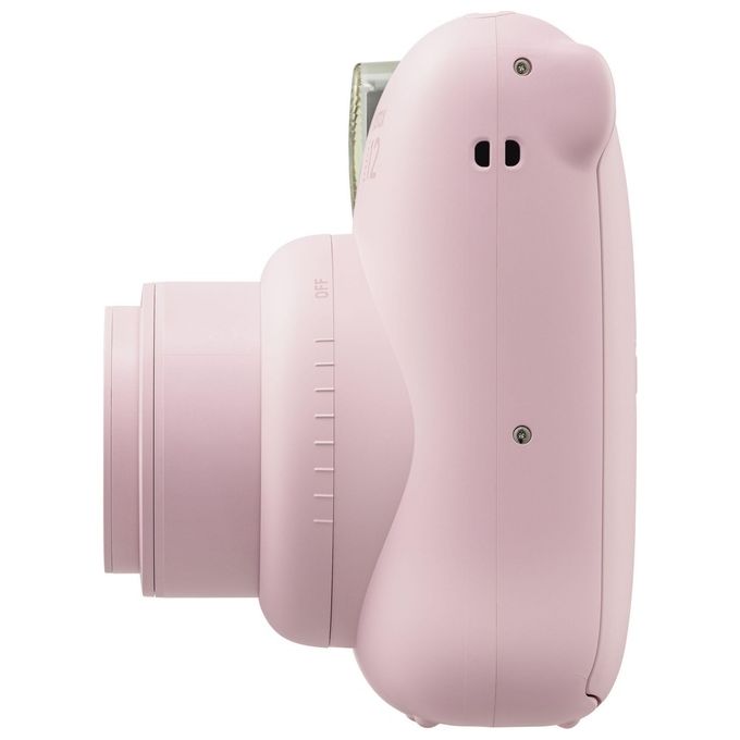 Fujifilm 16806107 Instax Mini 12 Fotocamera Istantanea Flash Integrato Specchio Selfie Esposizione Automatica colore Rosa