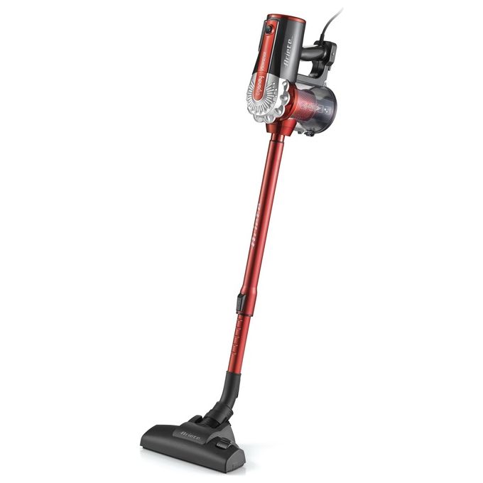 Ariete 2761 Handy Force Aspirapolvere a Bastone 2 in 1 Ciclonico Senza Sacco 1 L 600 W Filtro HEPA colore Nero Rosso