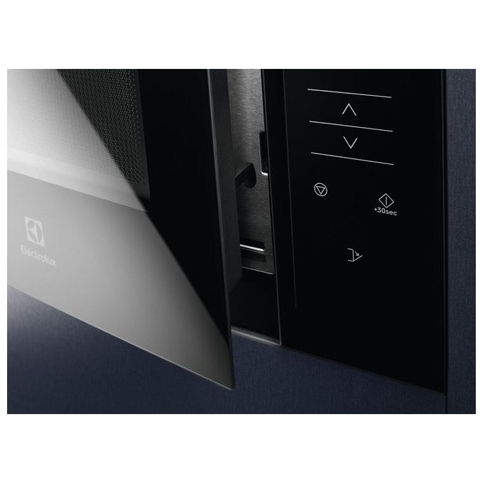Electrolux MQ818GXE Forno a Microonde da Incasso con Grill 17 L 800 W Controllo Touch (37x59,4x29,6 cm) colore Nero