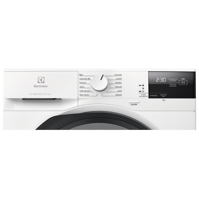 Electrolux EW6HBG28G GentleCare 600 Asciugatrice Pompa di Calore 8 Kg Classe C Motore Inverter 67 dB (85x60x64 cm) colore Bianco