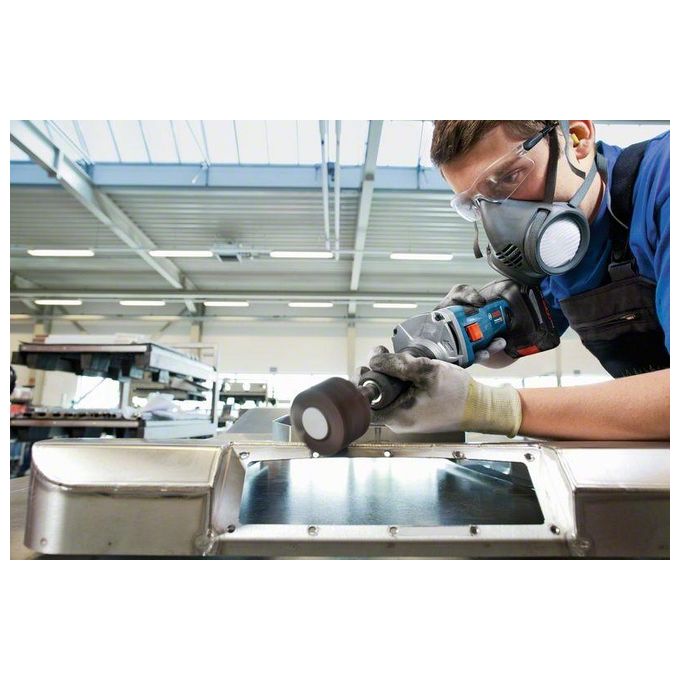 Bosch 0 601 2B4 001 GGS 18V-10 SLC Professional Smerigliatrice Angolare a Batteria 18 V Motore Brushless 10500 min-1 Peso 1,6 Kg colore Nero