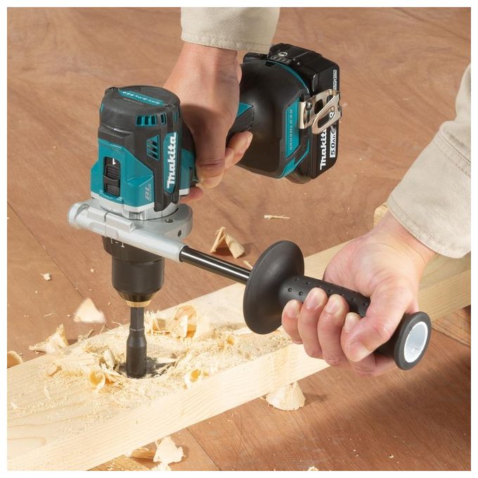 Makita DDF492Z Trapano Avvitatore 18V Motore Brushless 2100 Giri-min 141 Nm Impugnatura a Pistola Mandrino Autoserrante colore Blu Nero