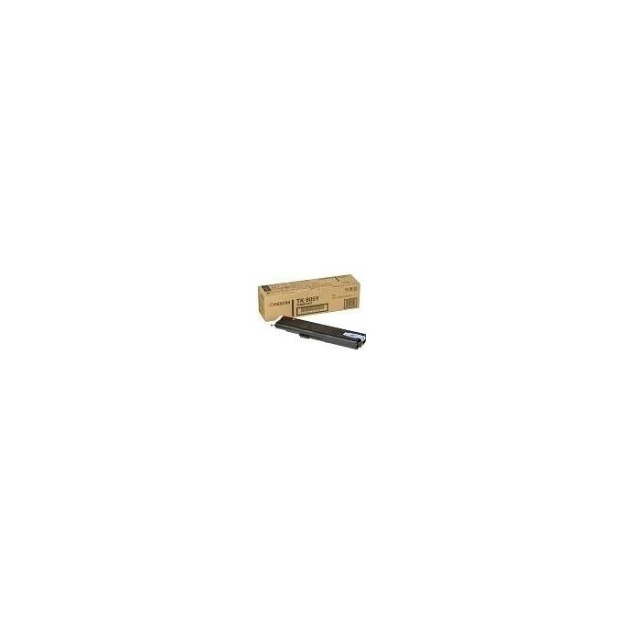 Kyocera 370AL310 TK-805Y Toner Laser Giallo per Stampanti KM-C850 Serie Resa 10000 Pagine A4 al 5% copertura colore Giallo
