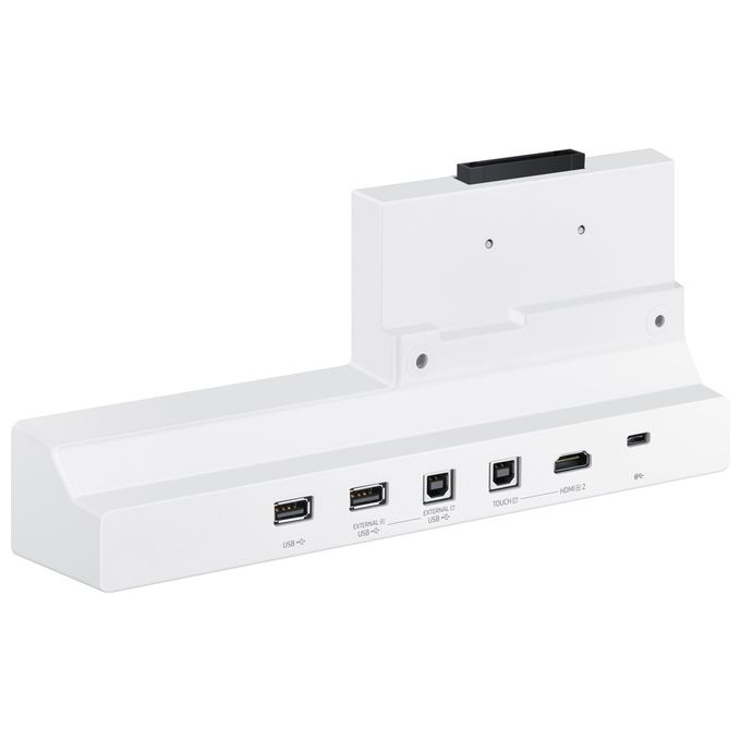 Samsung CY-TF65BBCXEN Flip Pro Connectivity Tray 1x HDMI 1x USB-C 2x USB-A compatibile WM55B WM65B colore Grigio Bianco