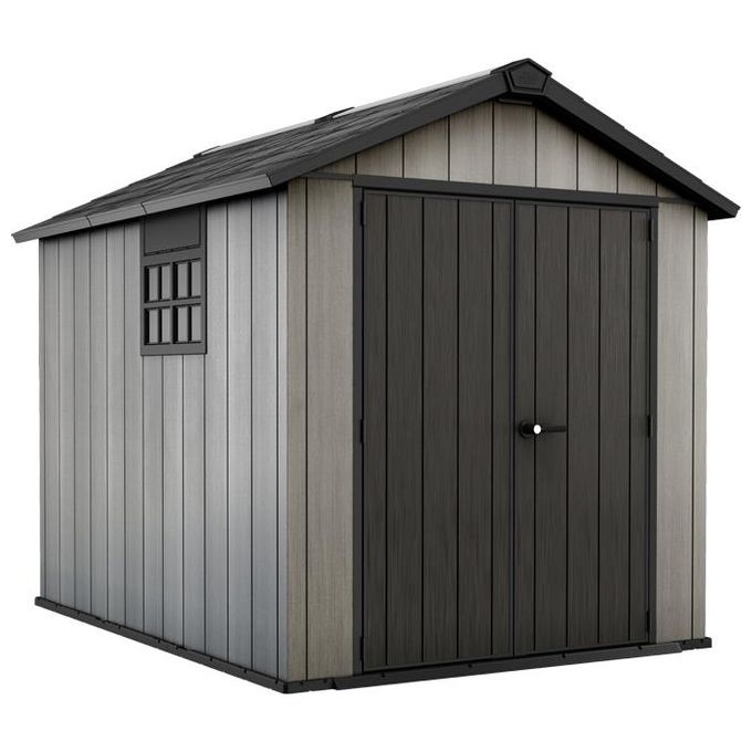 Keter Casetta da Giardino Oakland 759 in Resina 229x287x242h Grigio