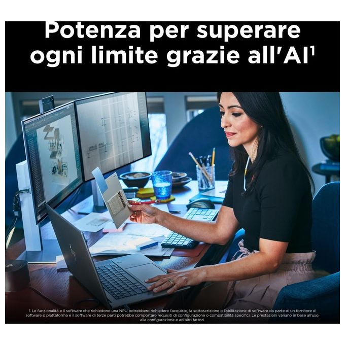 HP ZBook Studio G11 98L29ET Notebook 16'' Intel Core Ultra 7 155H 32 GB DDR5 1 TB SSD NVIDIA RTX 3000 Ada 8 GB Windows 11 Pro colore Grigio