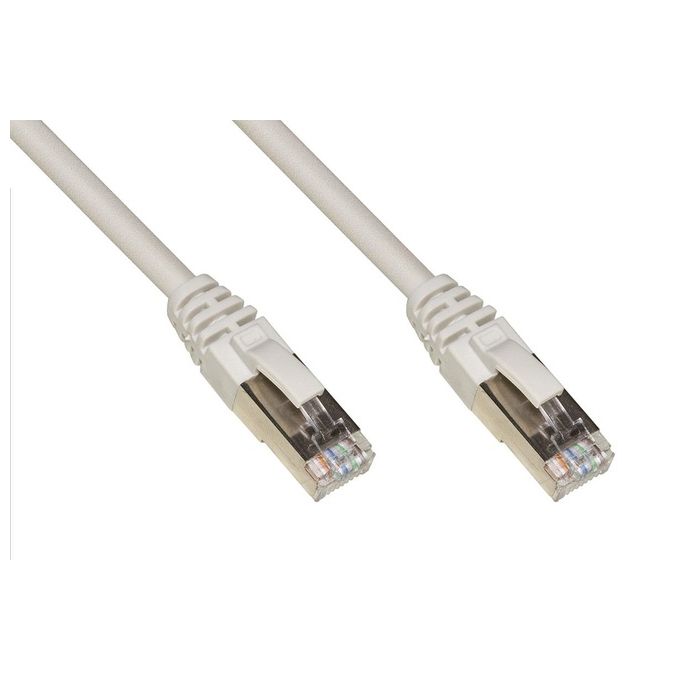 Link Cavo di Rete Categoria 6 Schermato F-Utp Colore Grigio 5mt