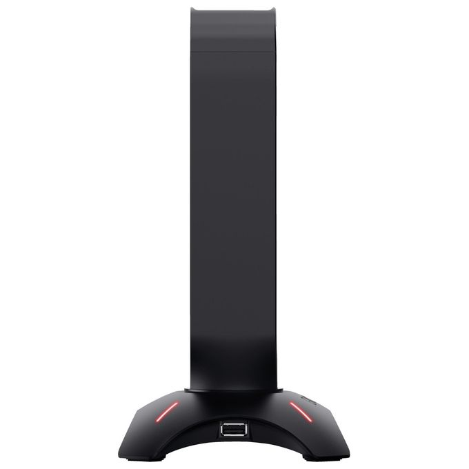 Trust GXT 265 Cintar RGB Headset Stand Supporto per Cuffie Illuminato Rgb con Due Porte Usb