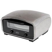 RGV 111370 Vulcano Forno Elettrico per Pizza Piatto Girevole 33 cm 2100 W Timer Digitale 450°C colore Nero Acciaio Inox
