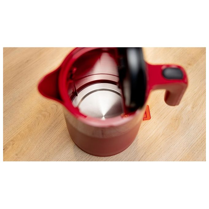 Bosch TWK2M164 MyMoment Bollitore Elettrico 1 7 L 2400 W Filtro Anticalcare Rimovibile Spegnimento Automatico Protezione Surriscaldamento colore Nero Grigio Rosso