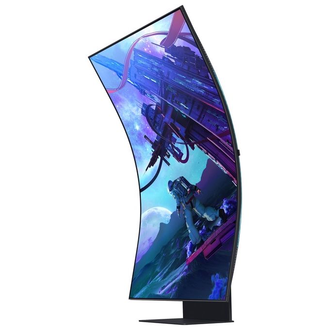 Samsung LS55CG970NUXEN Odyssey Ark 2ª Gen. Monitor Gaming Curvo 55'' UHD 4K 165Hz 1ms HDR10+ Quantum Mini LED colore Nero
