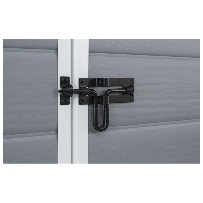 Keter Casetta da Giardino Manor 6X8 in Resina 185,8x236,8x227h Grigio