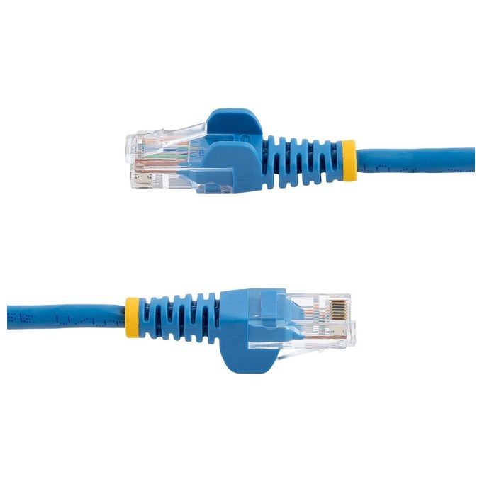 Startech 0.5m blu Cat5e Cavo Snagless Ethernet Cavo - utp