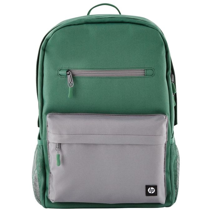 HP 7J595AA Campus Green Zaino per Notebook 15.6'' Resistente all'Acqua Scomparto Imbottito colore Verde