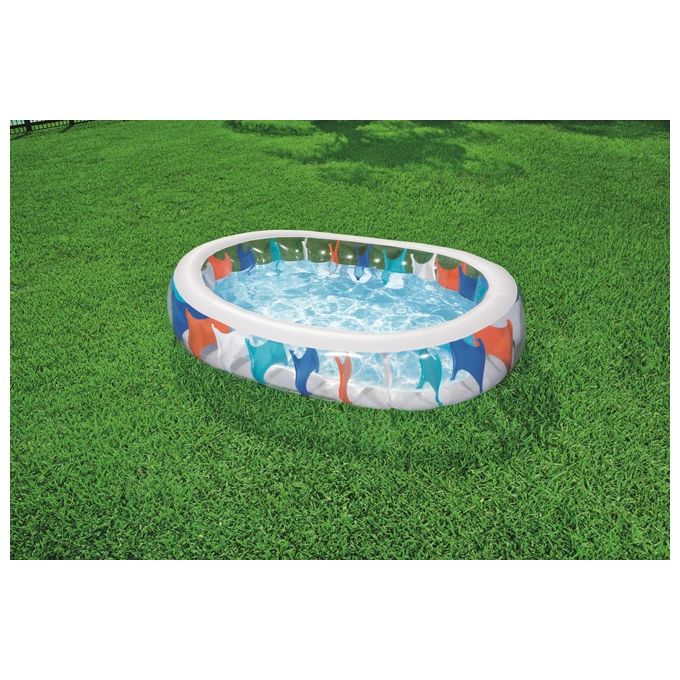 Bestway Piscina Family Ovale 542 Litri Multicolore
