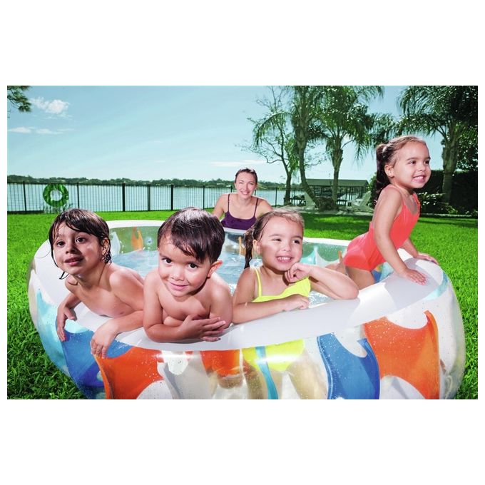 Bestway Piscina Family Ovale 542 Litri Multicolore