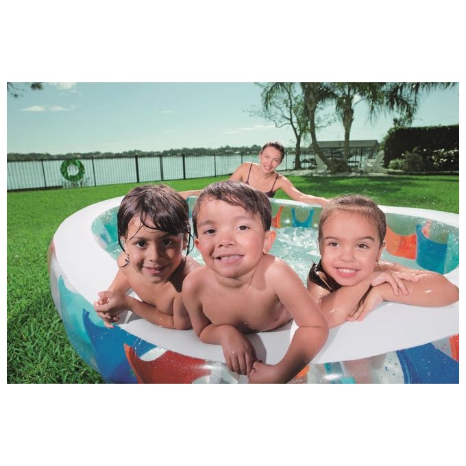Bestway Piscina Family Ovale 542 Litri Multicolore