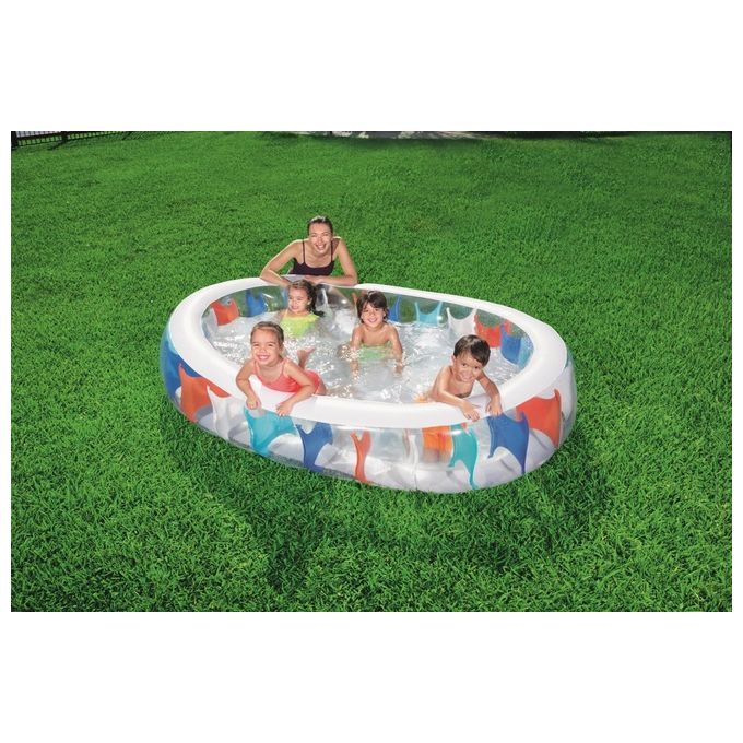 Bestway Piscina Family Ovale 542 Litri Multicolore