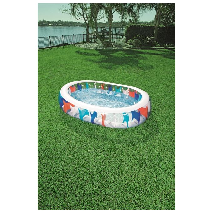Bestway Piscina Family Ovale 542 Litri Multicolore