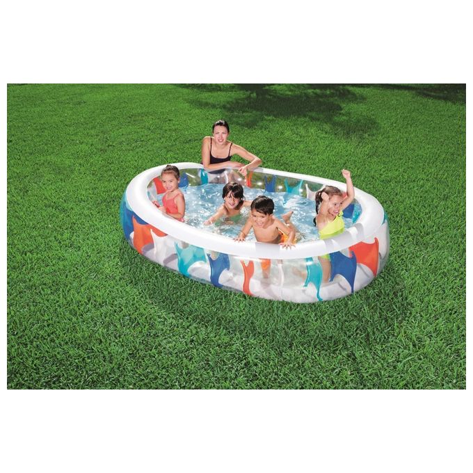Bestway Piscina Family Ovale 542 Litri Multicolore