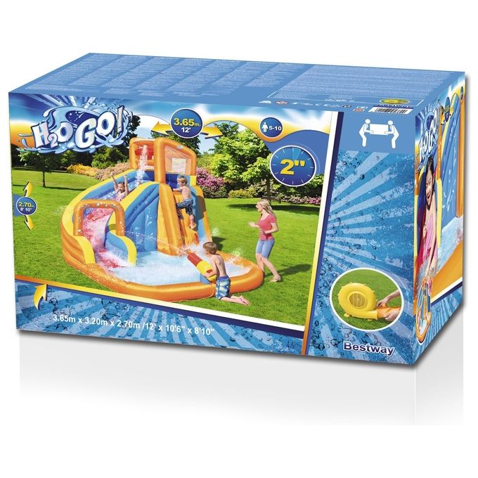 Bestway Parco Acquatico Turbo Splash Cm.366X320X70
