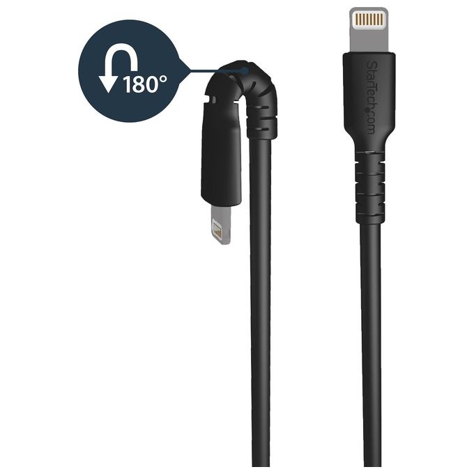 StarTech Cavo Usb a Lightning da 1mt Conforme Apple MFi Nero