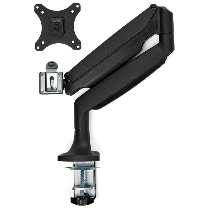 Startech Braccio per Monitor Scrivania Singola Full Motion Nero