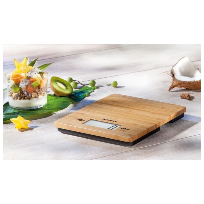 Soehnle Pwd Bamboo Bilancia Digitale da Cucina con Display Lcd