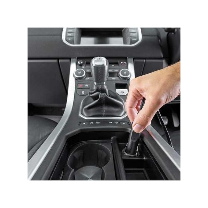 Black+Decker NVB12AV-XJ Aspirapolvere per Auto con Adattatore per Accendisigari Capacita' 0,37 L 12 V Nero