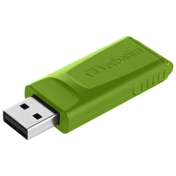 Verbatim Slider Unita' Flash Usb 16Gb Usb Tipo A 2.0 Blu  Verde e Rossa