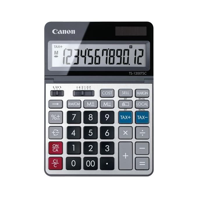 Canon TS-1200TSC Calcolatrice Desktop di Base Metallico