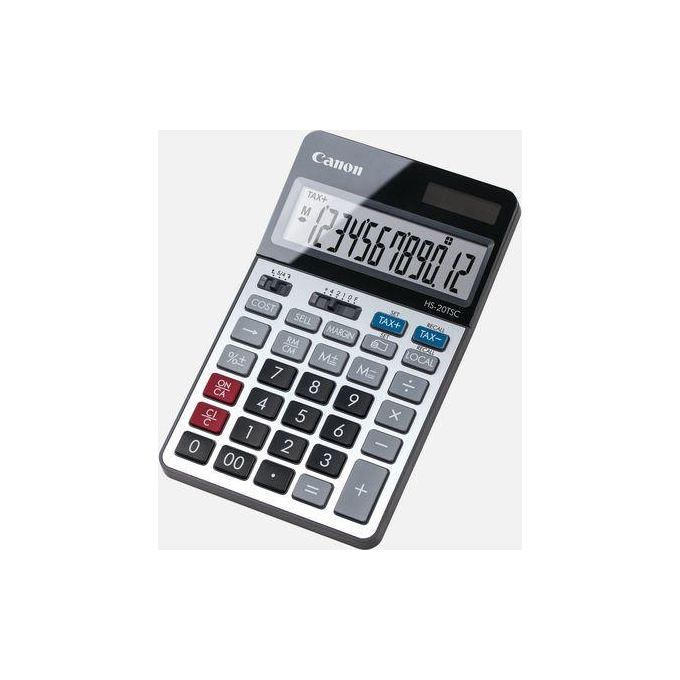 Canon HS-20TSC Calcolatrice Desktop Finanziaria Nero-Argento
