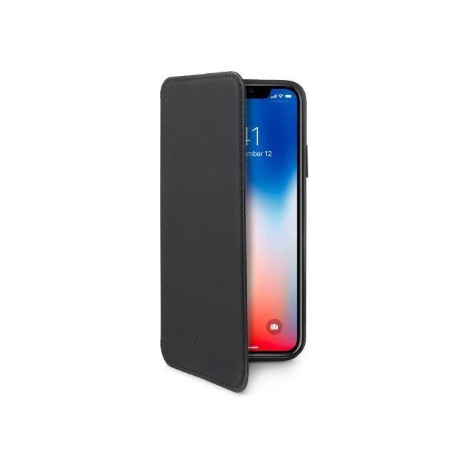 Celly Prestige Case per iPhone X-XS Nero